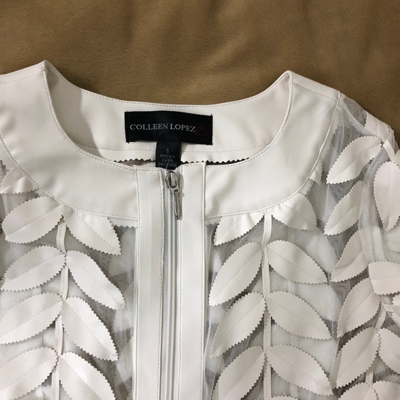 Rare Luxury Leaf Jacket NWOT - Picture 5 of 6